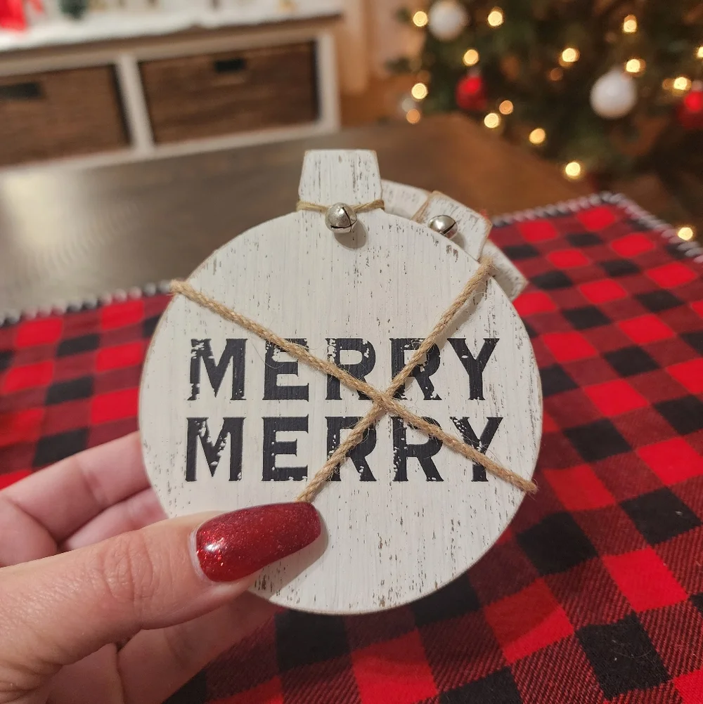 Pier 1 Imports | Ornament Shaped Wood Coasters